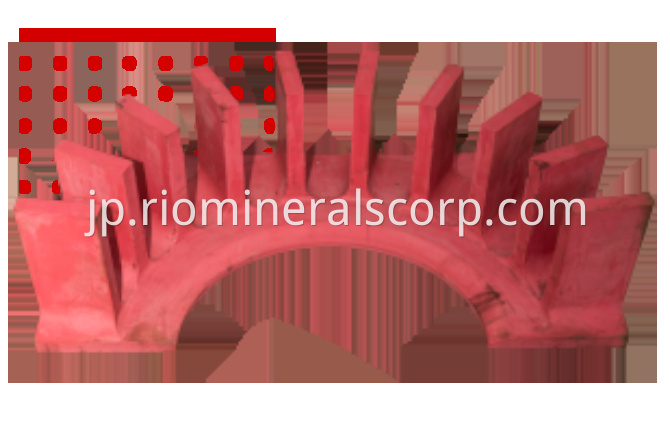 anti-blocking rubber screen for coal classification